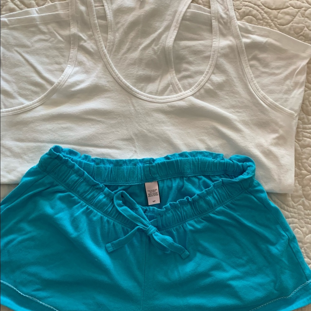Victoria’s Secret 2 piece pajamas.